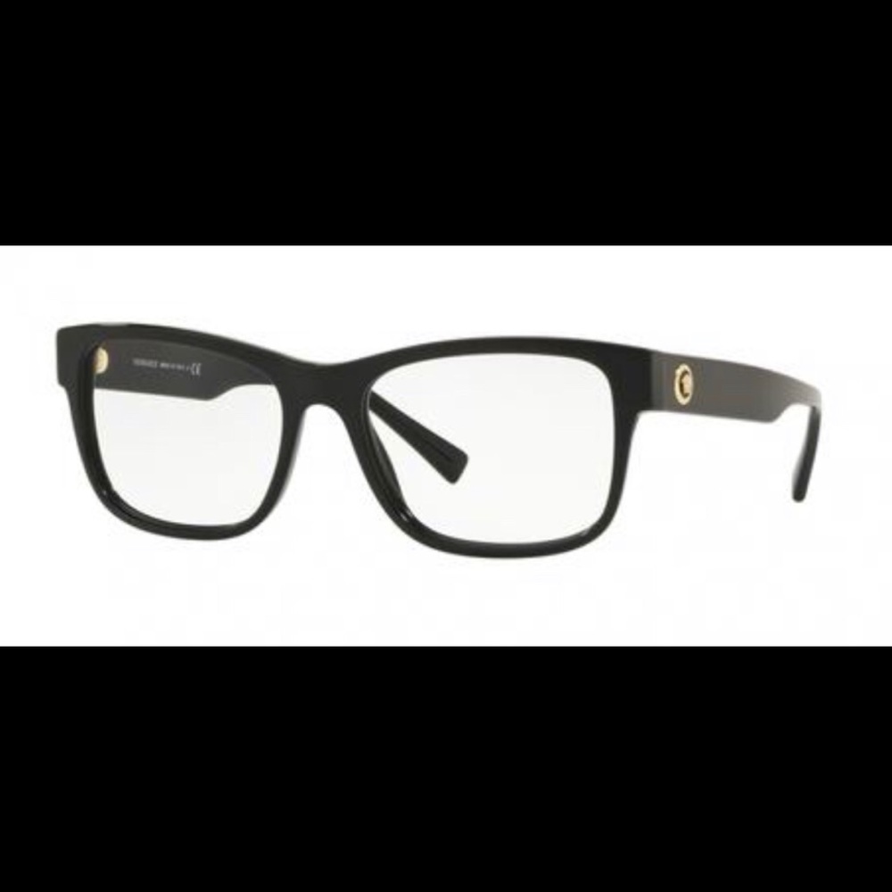 Unisex Black  Versace Frames